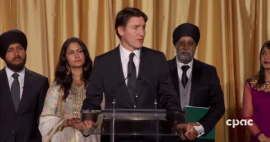 PM Justin Trudeau speaks at Sikh Centennial Gala in Toronto – May 4, 2024 (source: YouTube / CPAC)
